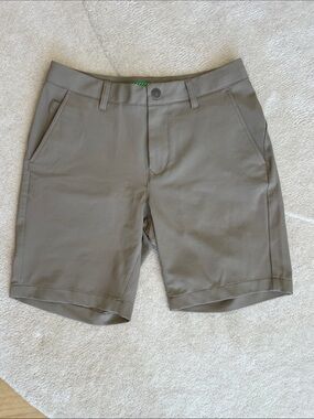 Men's Golf Performance Shorts - Taupe/Khaki